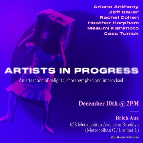 Work-in-progress showing #2: Dances in Progress
